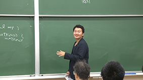 權業 善範 氏(東京大学大学院数理科学研究科)