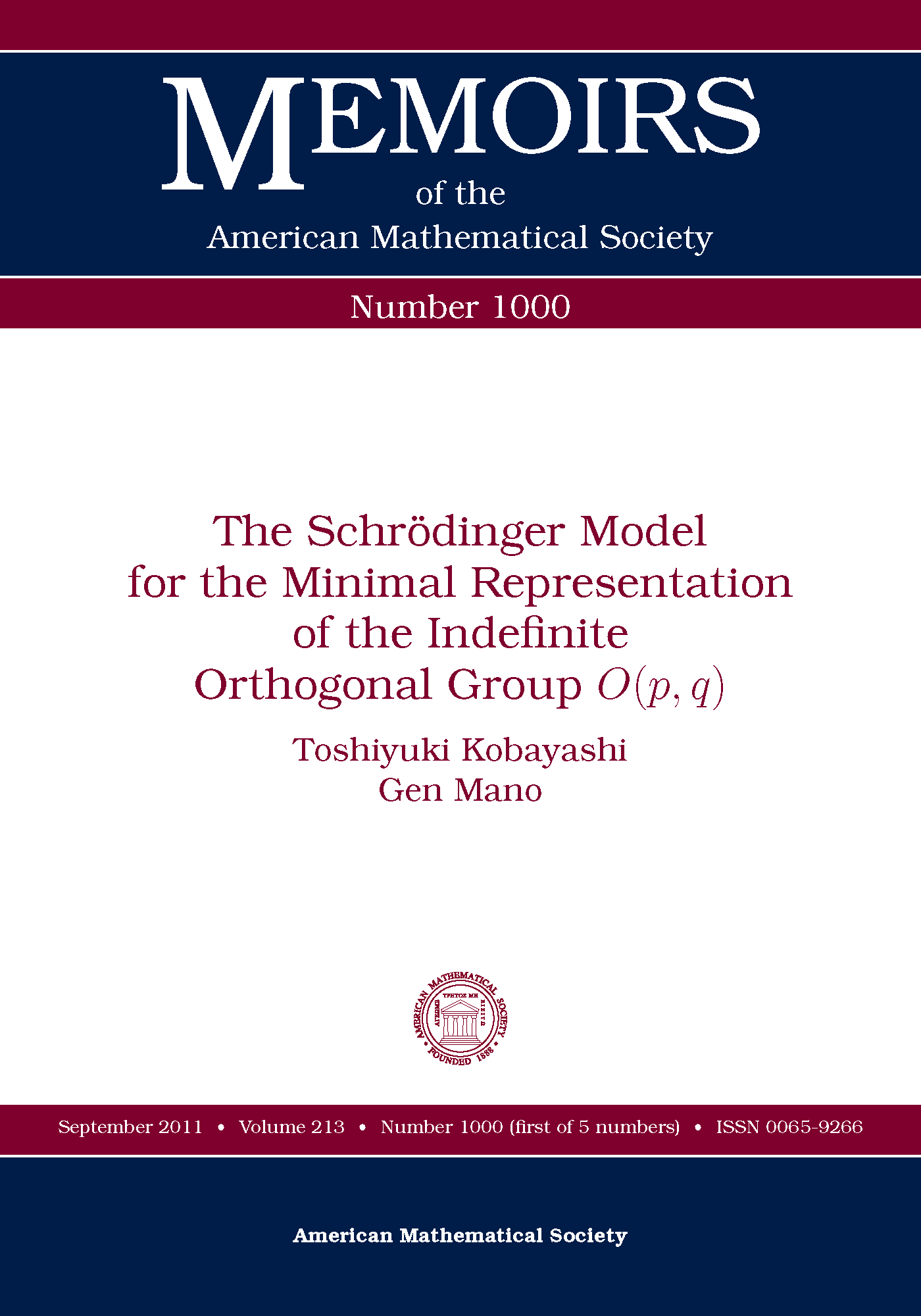The Schrödinger model for the minimal representation of the indefinite orthogonal group